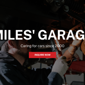 Mile's garage
